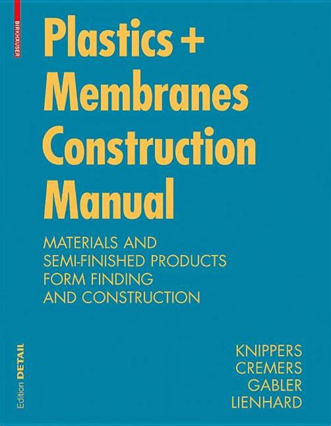 Construction manual for polymers membranes materials semi finished products form. - Genealogie delle famiglie nobili di genova..